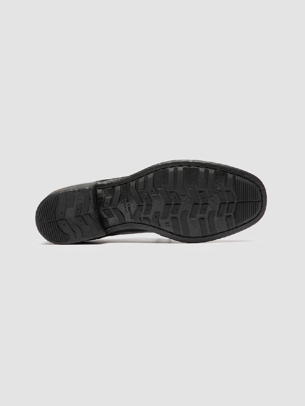Officine Creative CALIXTE 068 Derby in Pelle Nera Negozio