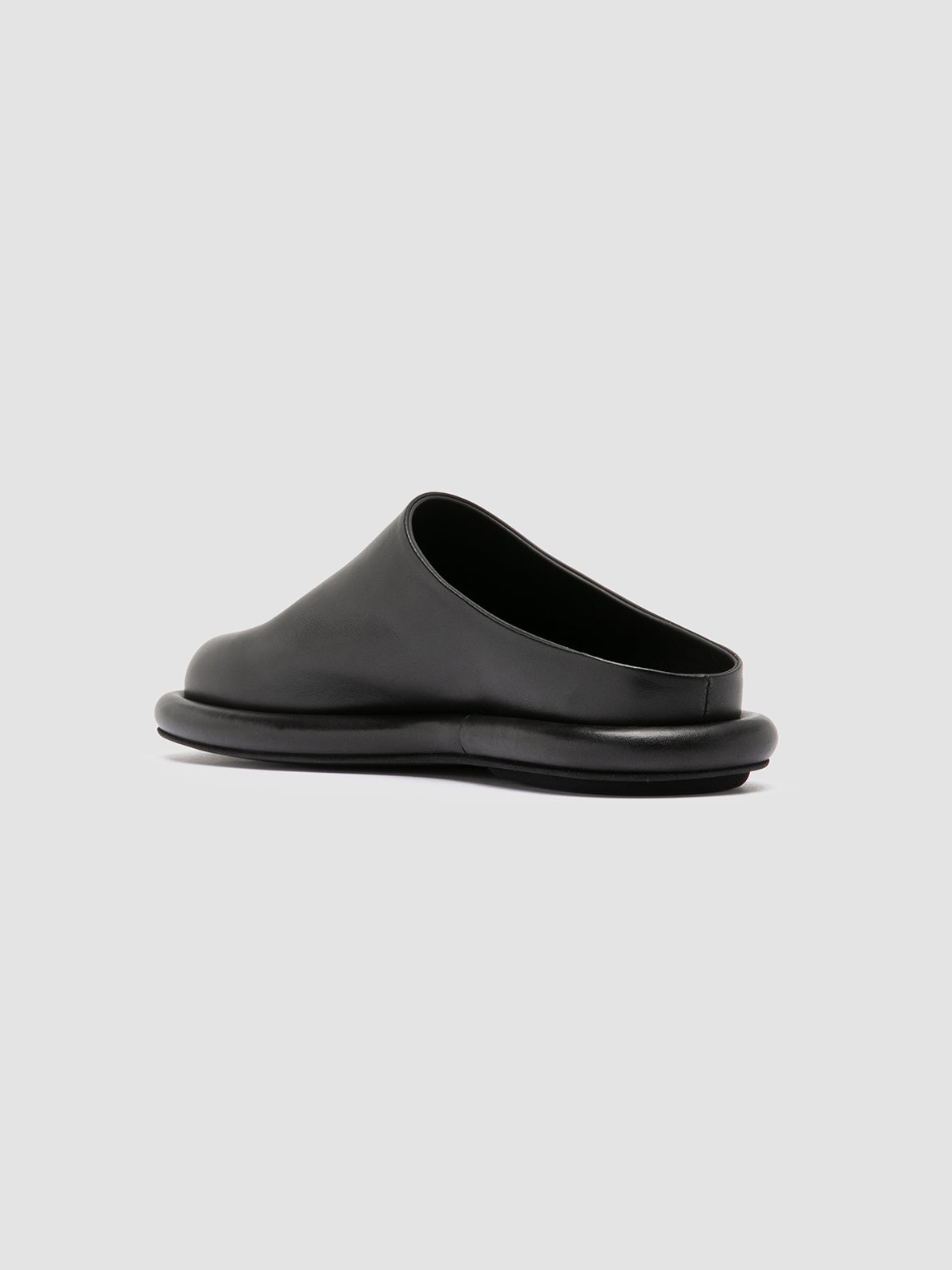Officine Creative ESTENS 107 Sandali Sabot in Pelle Nera Nuova