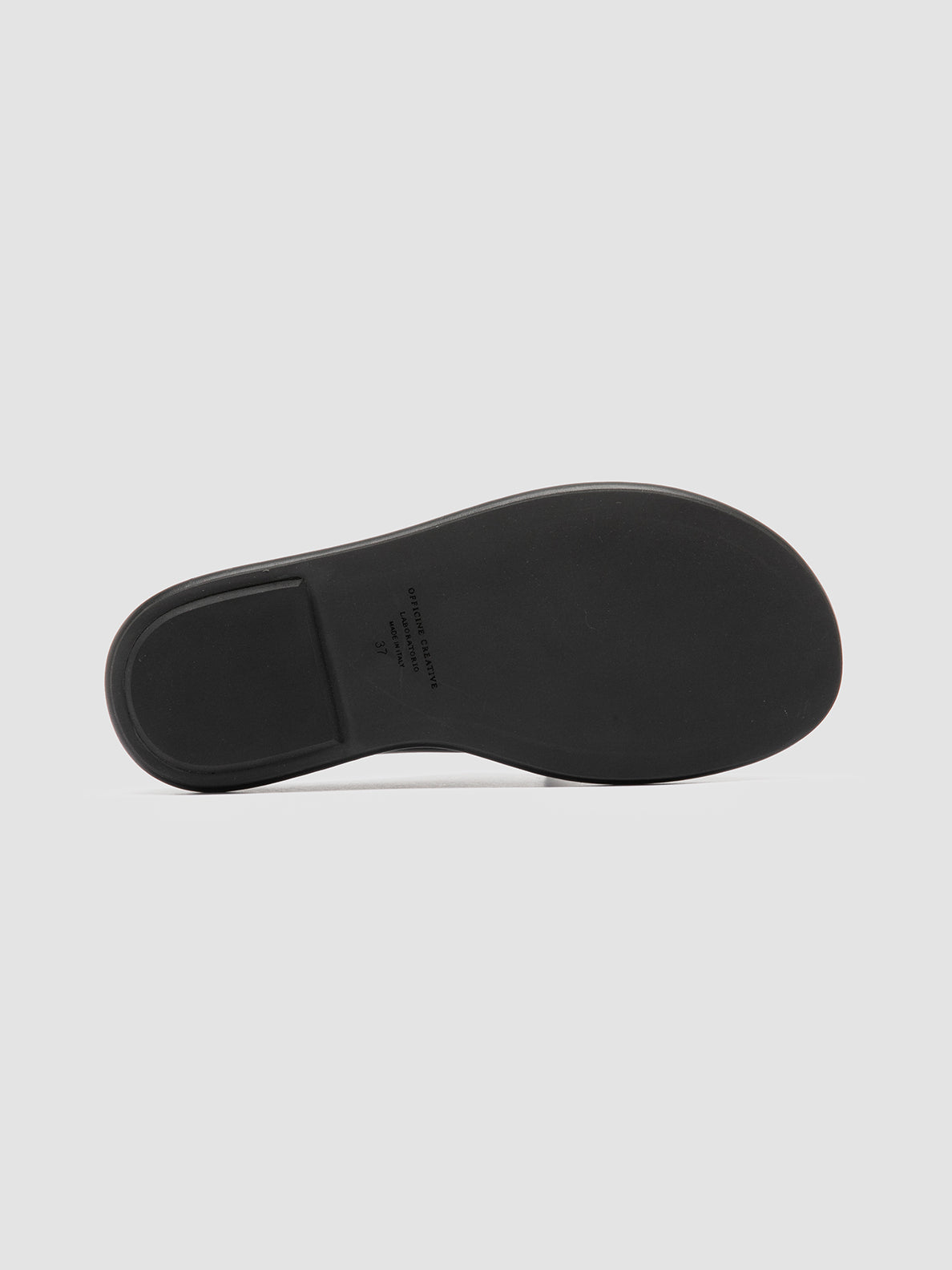 Officine Creative ESTENS 107 Sandali Sabot in Pelle Nera Nuova