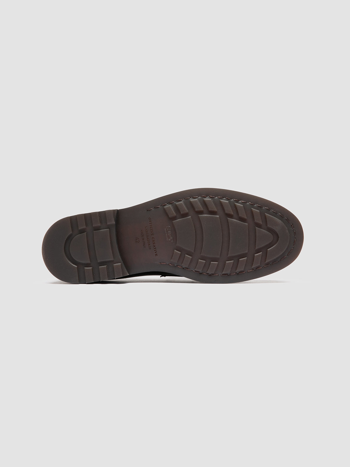 Officine Creative BELMONDO 006 Mocassini Penny in Pelle Scamosciata Nera Italy