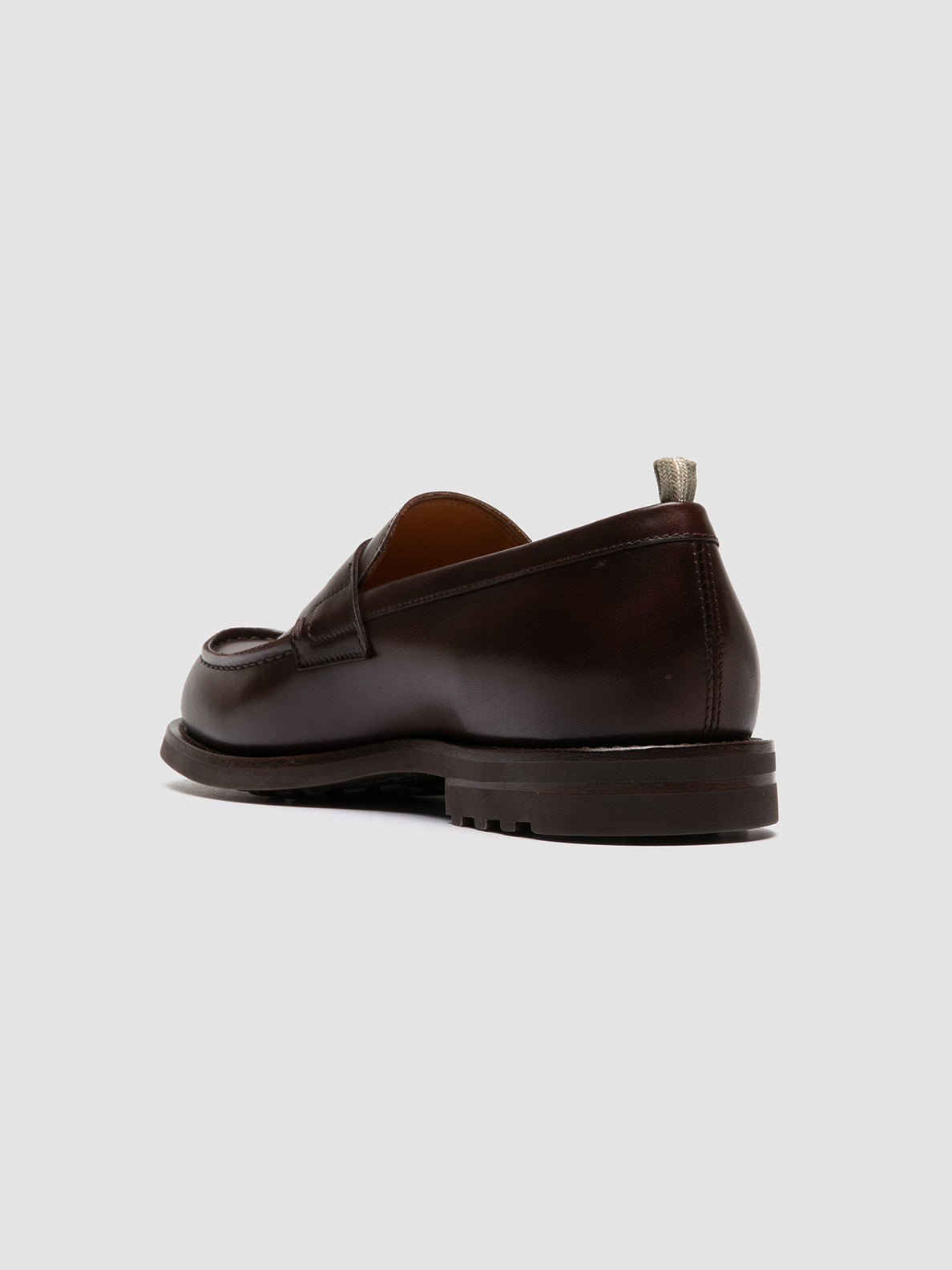 Officine Creative BELMONDO 006 Mocassini Penny in Pelle Scamosciata Marrone 2025