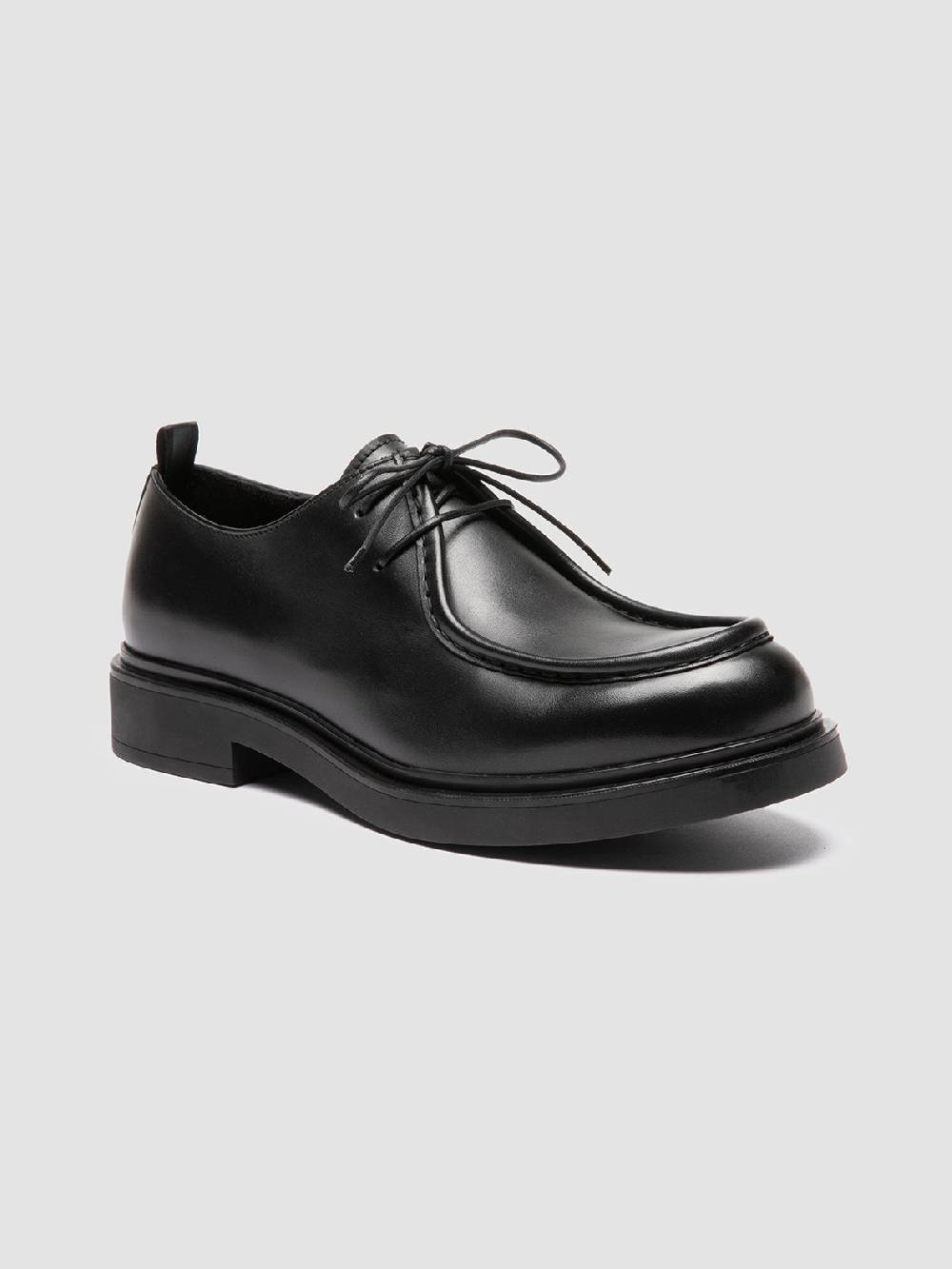 Officine Creative ENGINEER 002 Derby in Pelle Nera Nuovo