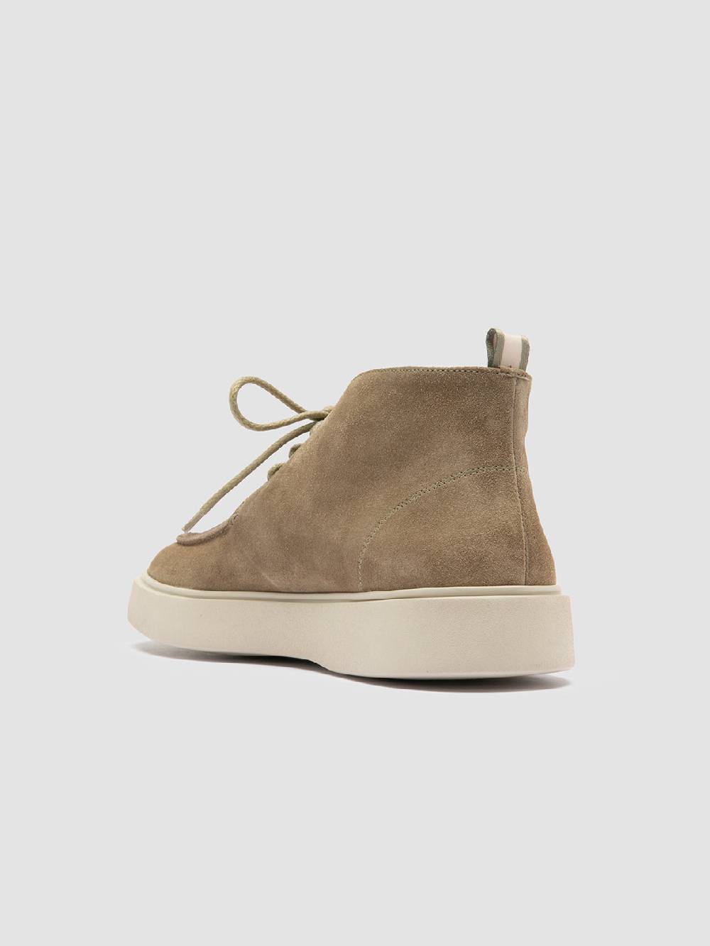 Officine Creative FRAME 002 Stivali Chukka in Pelle Scamosciata Tortora Qualità Garantita