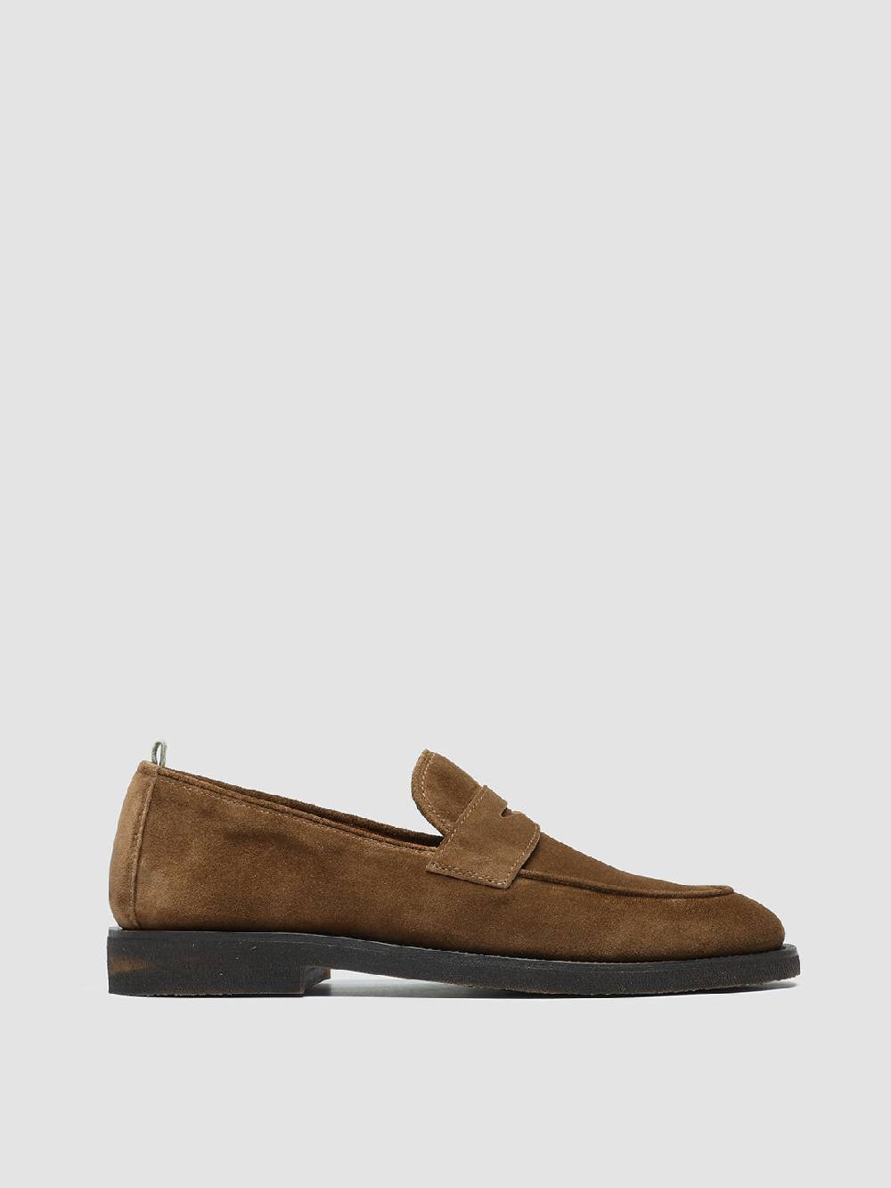 Officine Creative OPERA FLEXI 101 Mocassini Penny in Camoscio Marrone