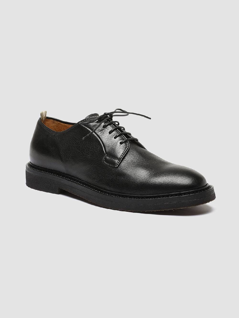 Officine Creative HOPKINS FLEXI 201 Scarpe Derby in Pelle Nera Affare Del Giorno