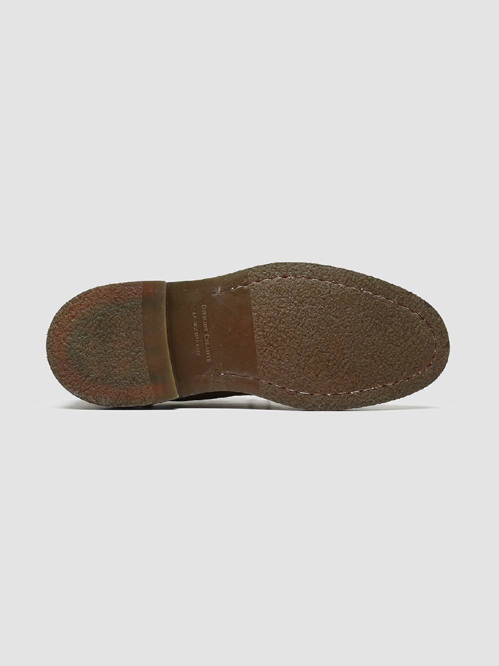 Officine Creative HOPKINS FLEXI 202 Stivali Chukka in Camoscio Marrone Sottocosto
