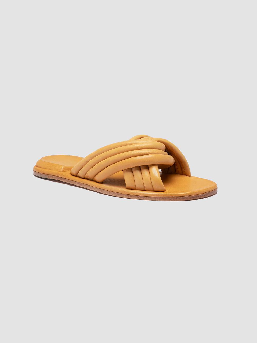 Officine Creative CYBILLE 004 Sandali in Pelle Gialla Outlet