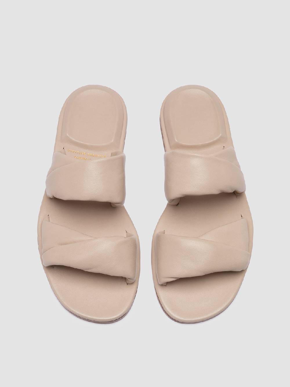 Officine Creative CYBILLE 009 Sandali in Pelle Avorio In Vendita