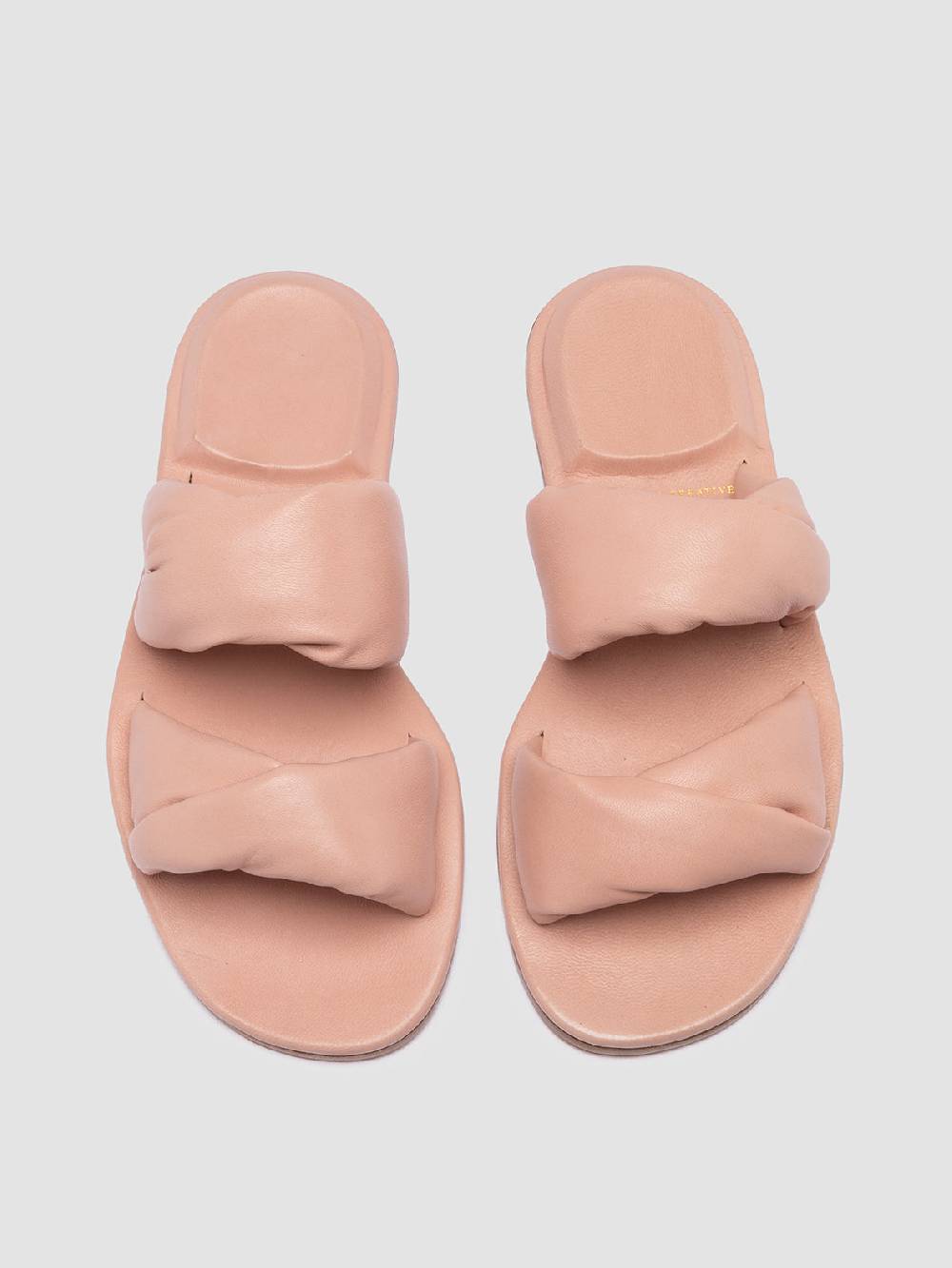 Officine Creative CYBILLE 009 Sandali in Pelle Rosa Saldi