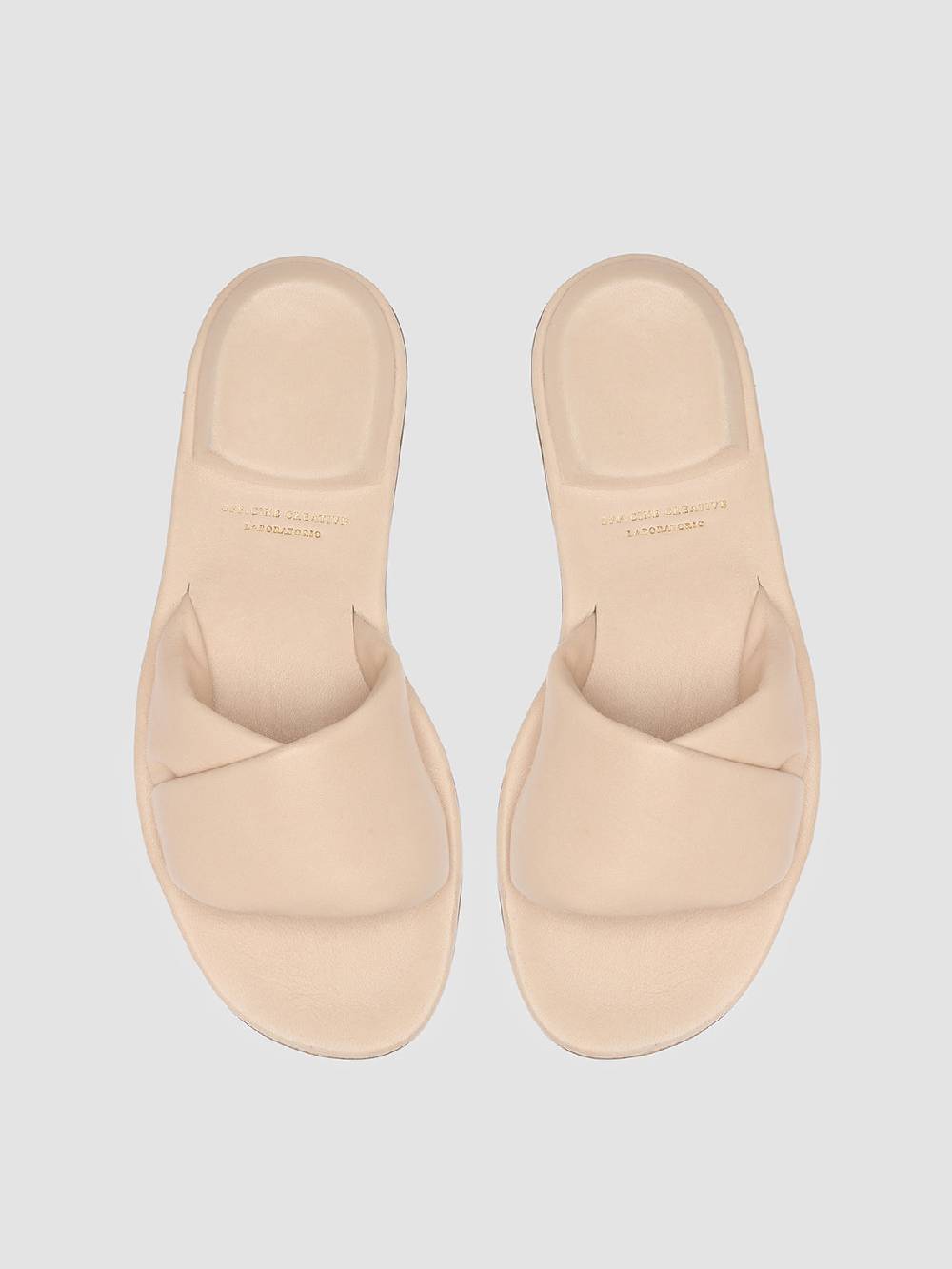 Officine Creative CYBILLE 002 Sandali in Pelle Rosa Vendita Calda