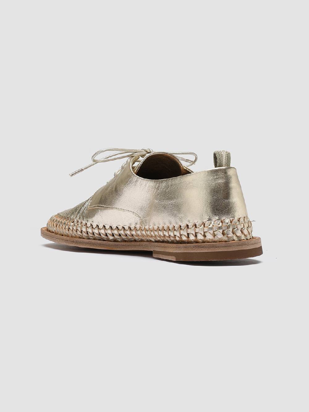 Officine Creative MABELLE 001 Derby in Pelle Argento Negozio