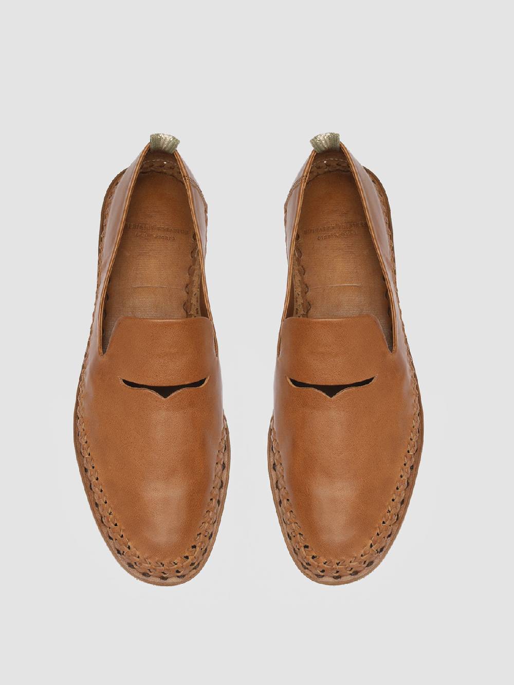 Officine Creative MABELLE 002 Slip-On in Nappa Marrone Nuova