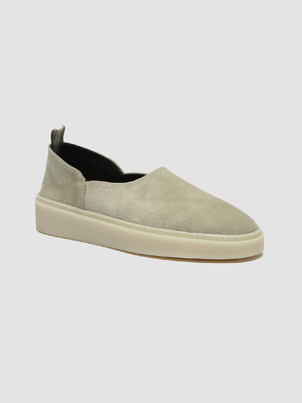 Officine Creative MUSKRAT 101 Sneaker in Pelle Scamosciata Tortora Italy