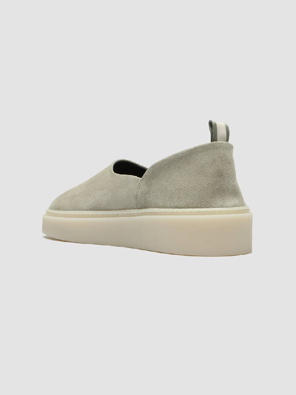 Officine Creative MUSKRAT 101 Sneaker in Pelle Scamosciata Tortora Italy