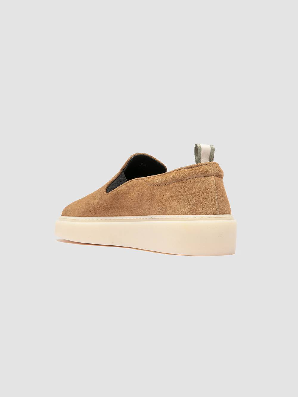 Officine Creative MUSKRAT 102 Sneaker Slip-On in Pelle Tortora 2025