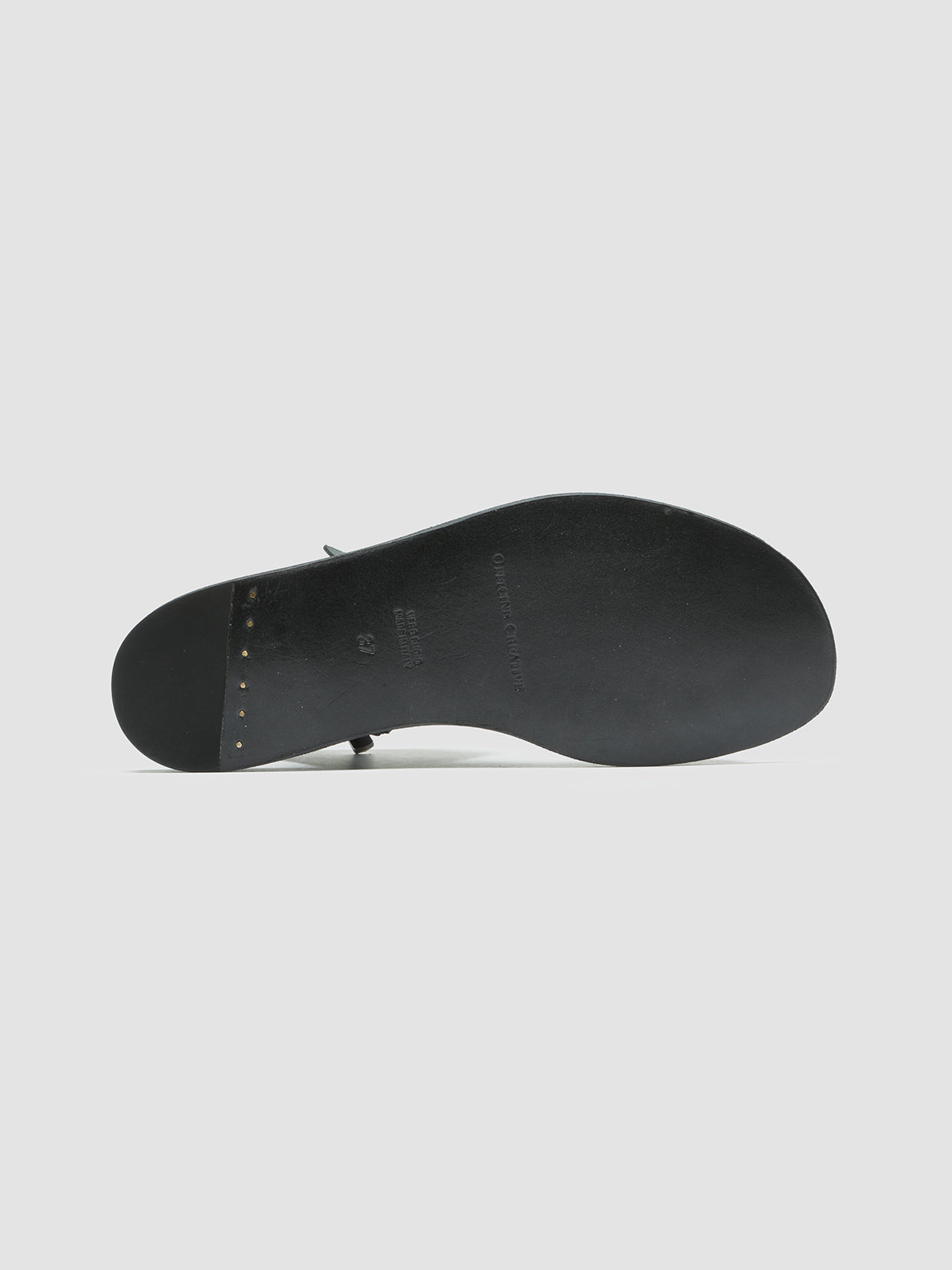 Officine Creative ITACA 039 Sandali in Pelle Nera In Linea