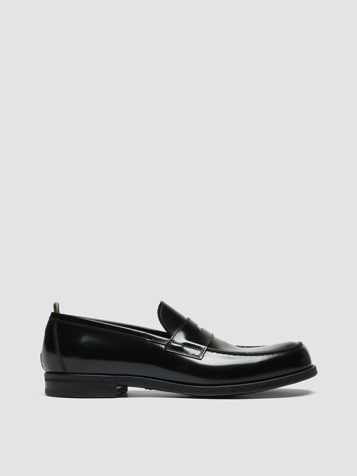 Officine Creative VINE 001 Mocassini in Pelle Nera