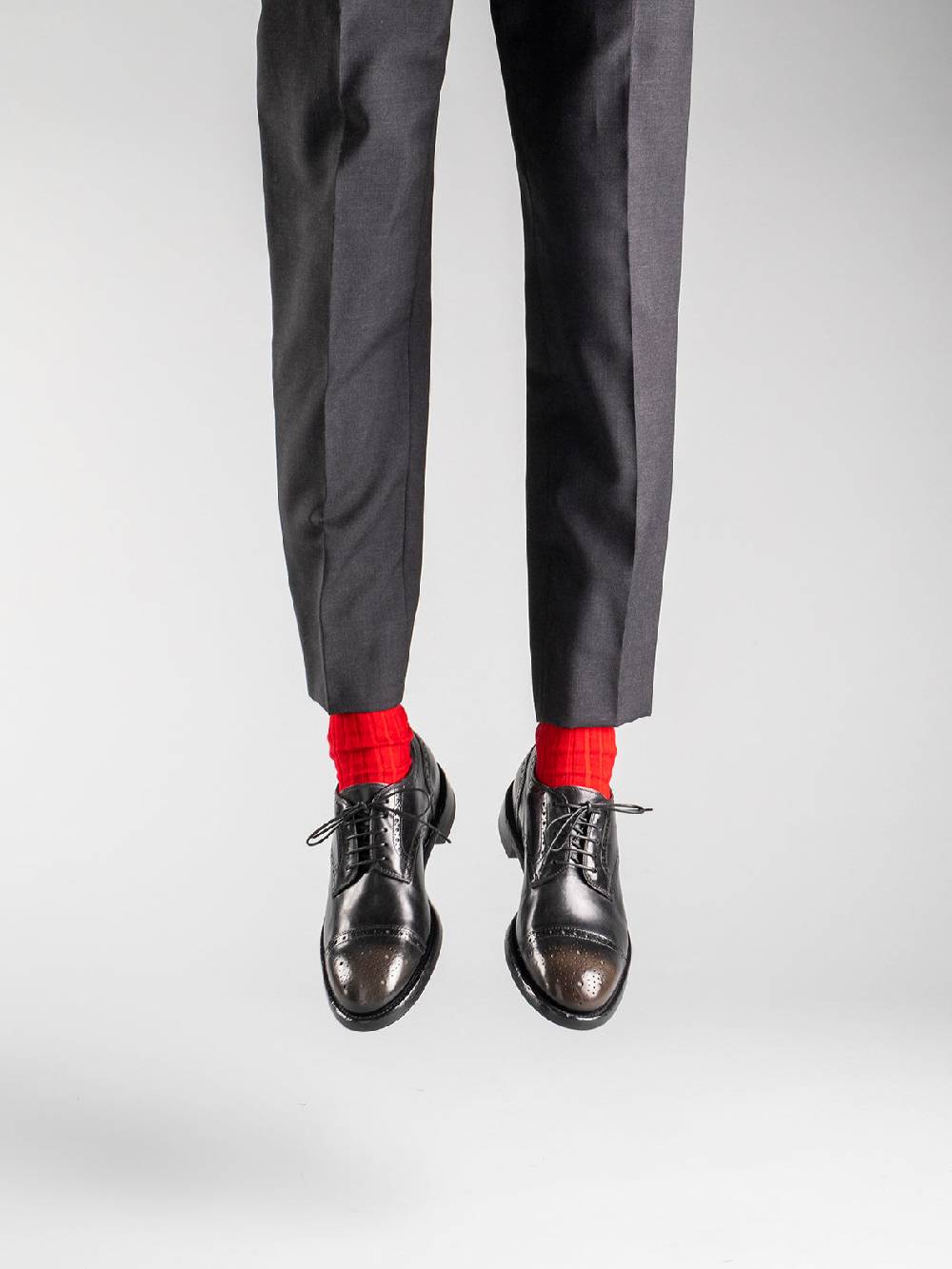 Officine Creative TEMPLE 003 Scarpe Derby in Pelle Marrone Pezzi Unici