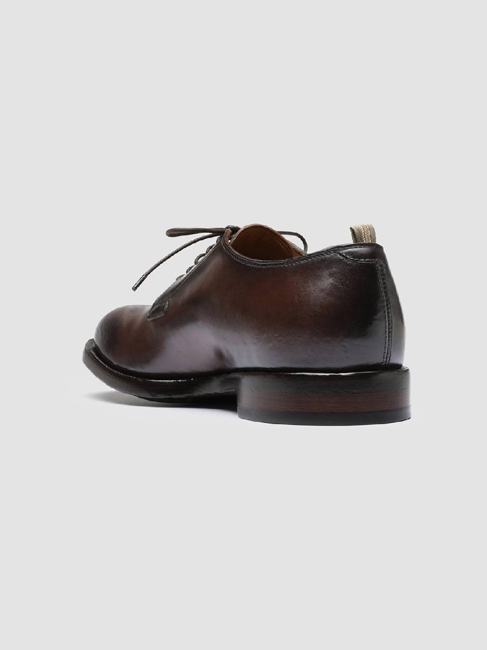 Officine Creative TEMPLE 007 Derby in Pelle Marrone Soddisfazione Garantita
