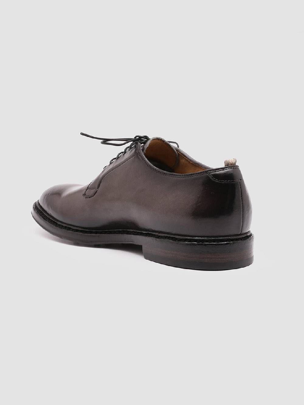 Officine Creative HOPKINS 003 Derby in Pelle Grigia Negozi Online