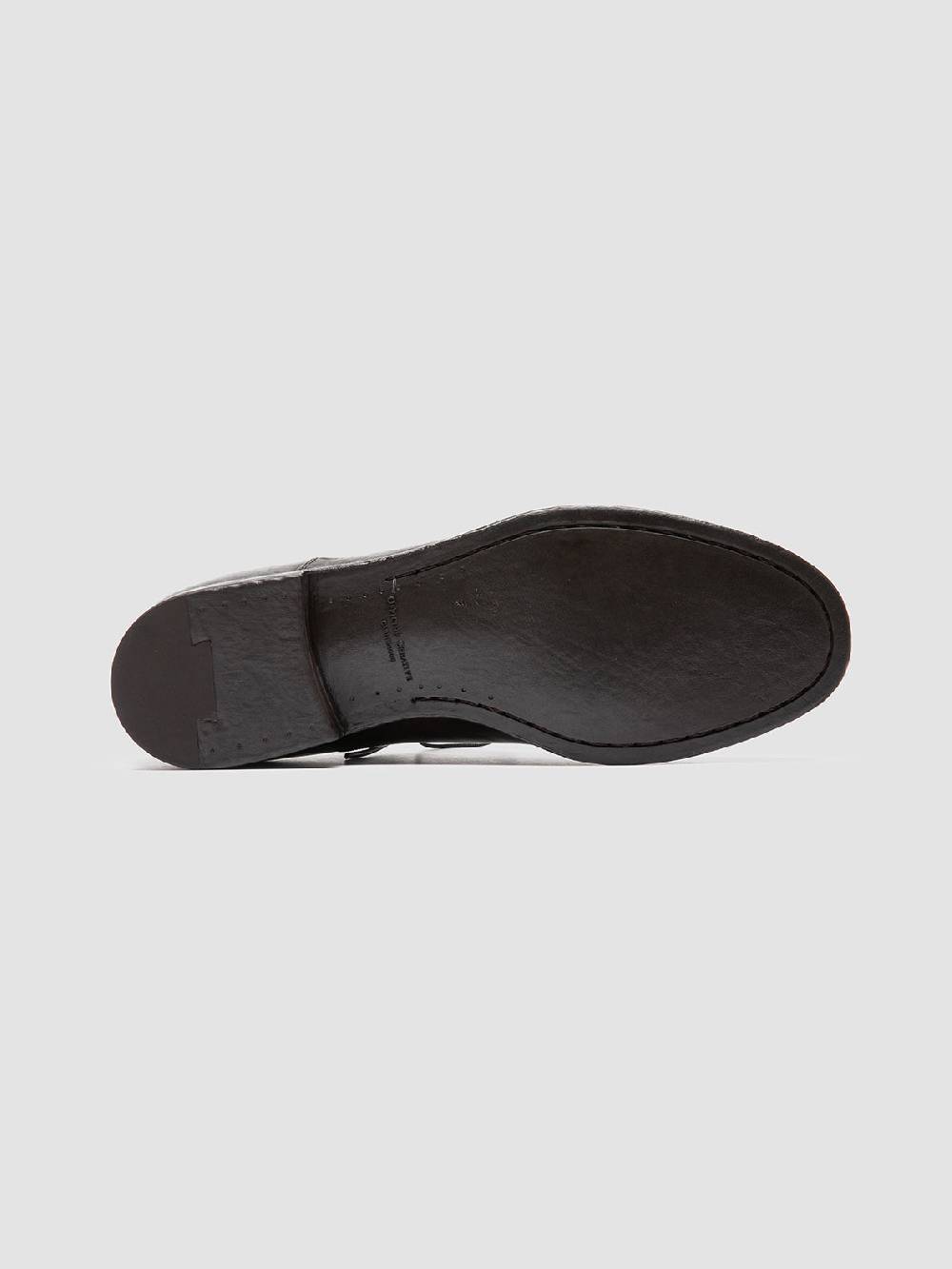 Officine Creative VANDERBILT CAOU 011 Scarpe Oxford Marroni in Pelle Consegna Veloce