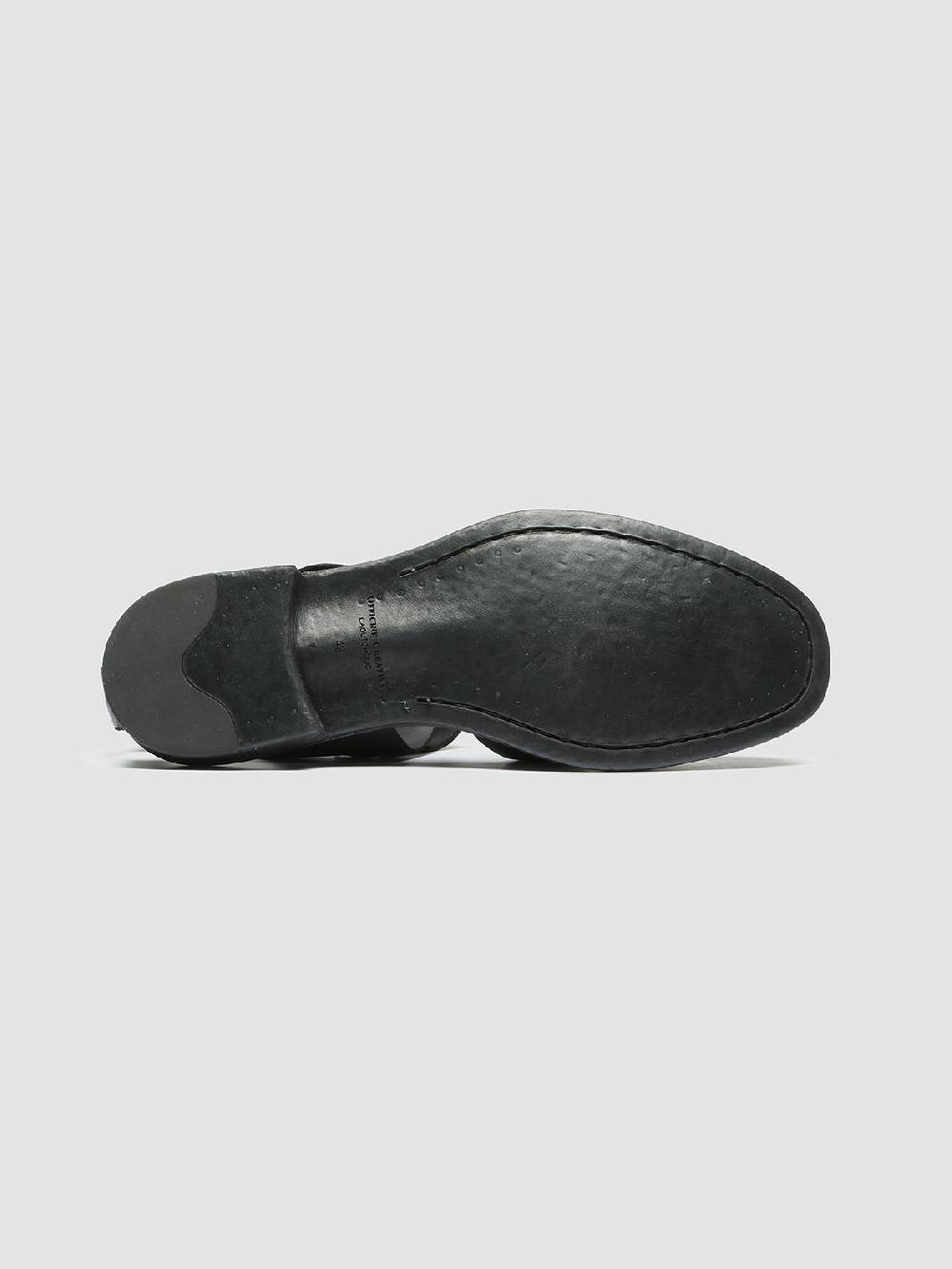 Officine Creative CHRONICLE 145 Sandali in Pelle Nera ACQUISTA ORA
