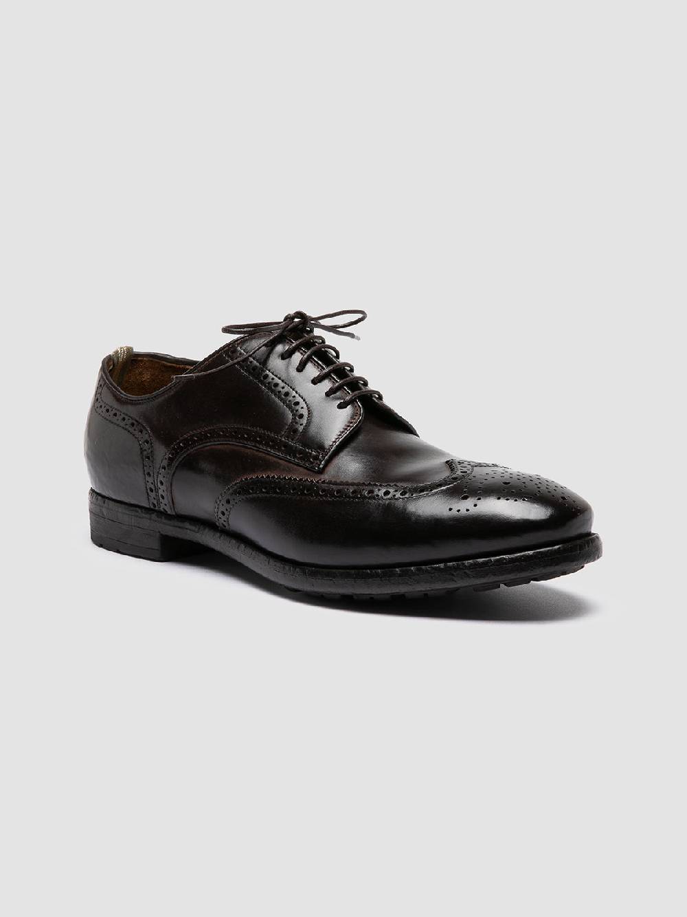 Officine Creative PRINCE 609 Derby in Pelle Marrone In Vendita