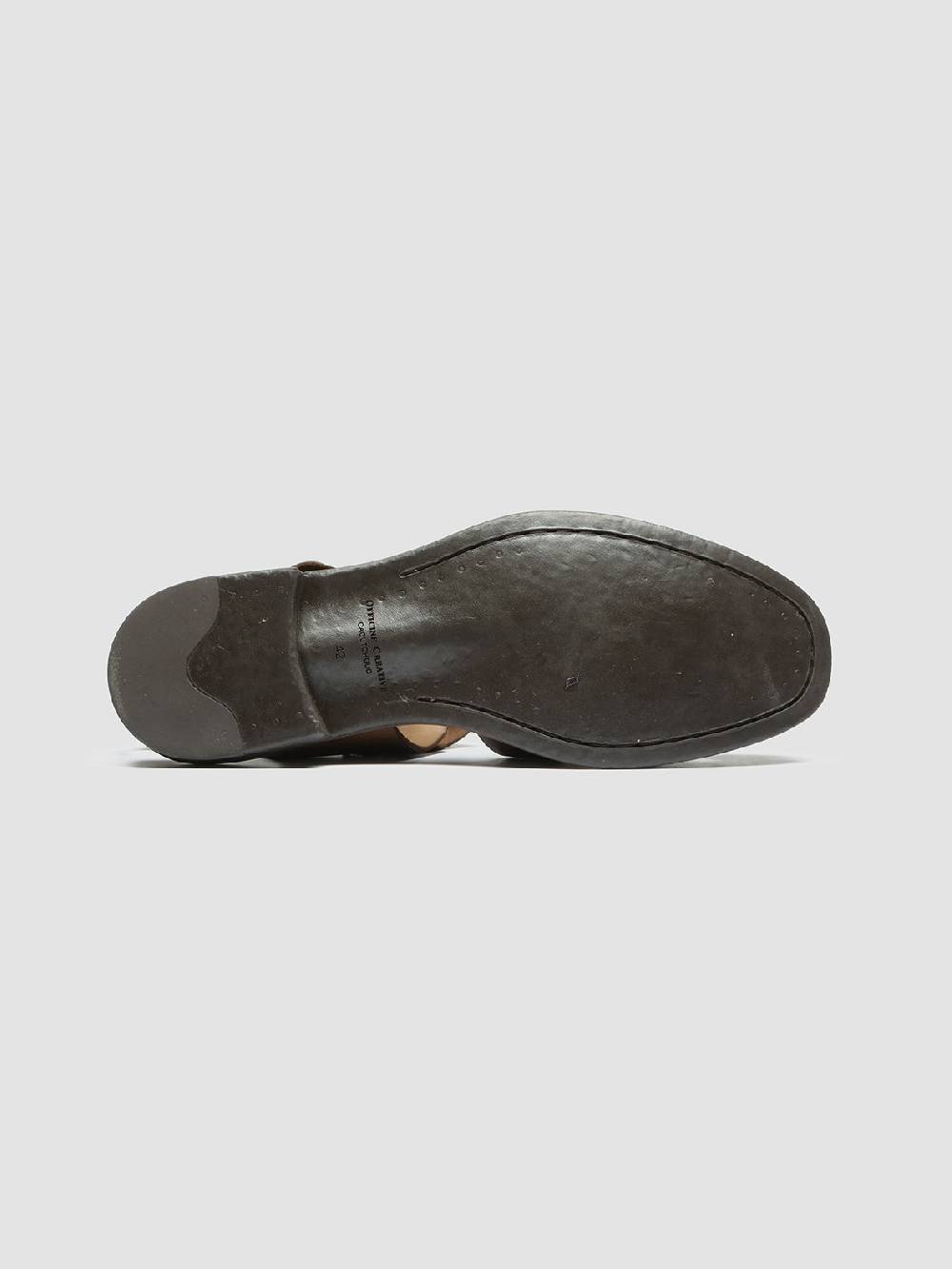 Officine Creative CHRONICLE 145 Sandali in Pelle Marrone Saldi