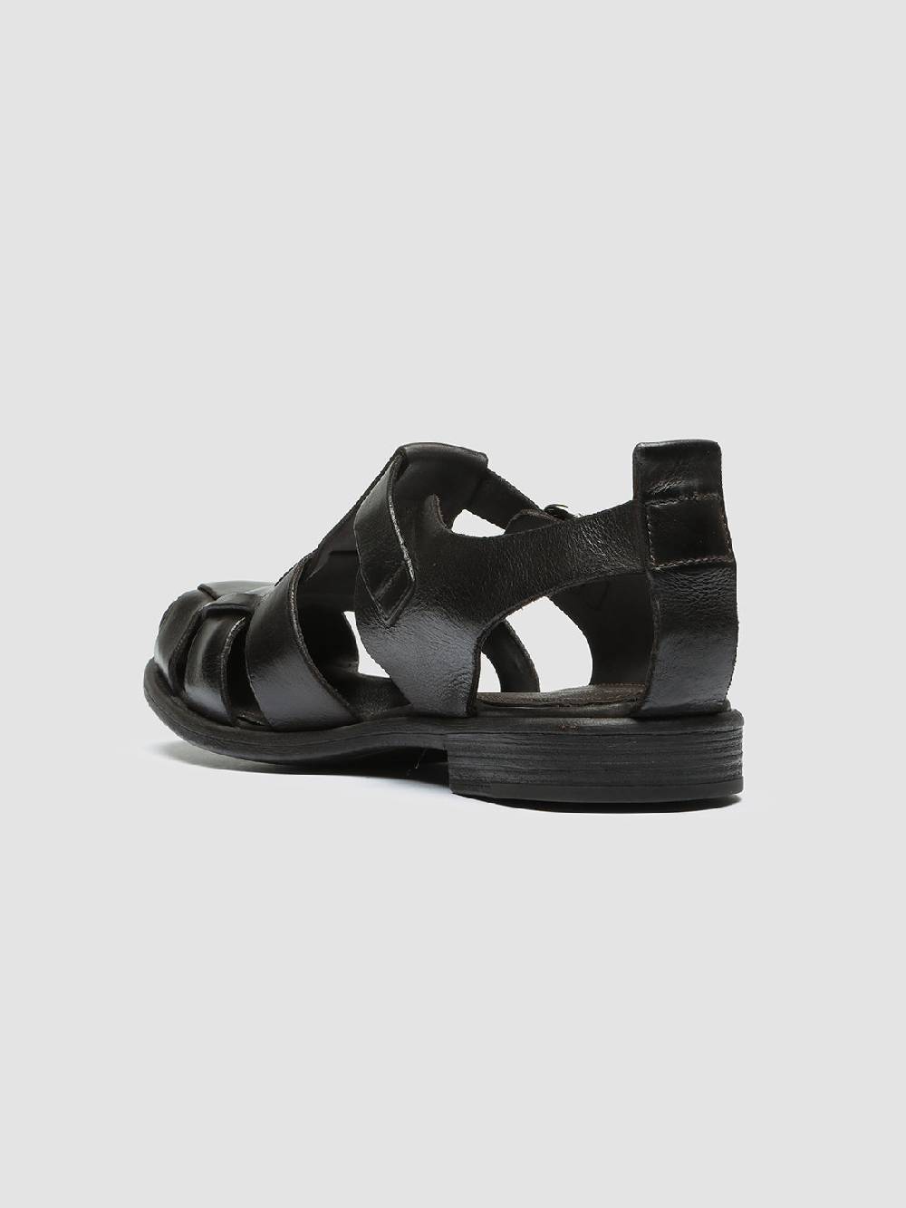 Officine Creative CHRONICLE 145 Sandali in Pelle Marrone Offerte