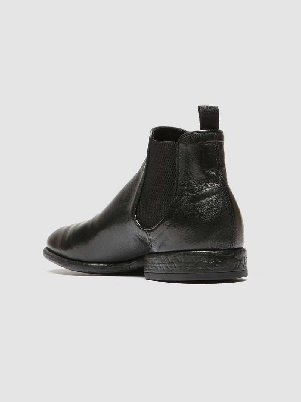 Officine Creative CETON 647 Stivaletti Chelsea in Pelle Nera I Più Venduti