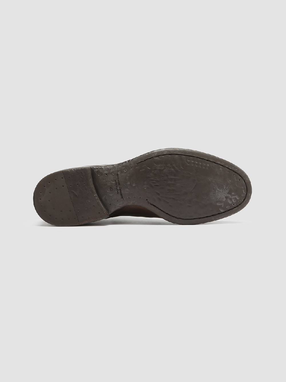 Officine Creative CETON 685 Stivali Chukka in Pelle Marrone In Saldo