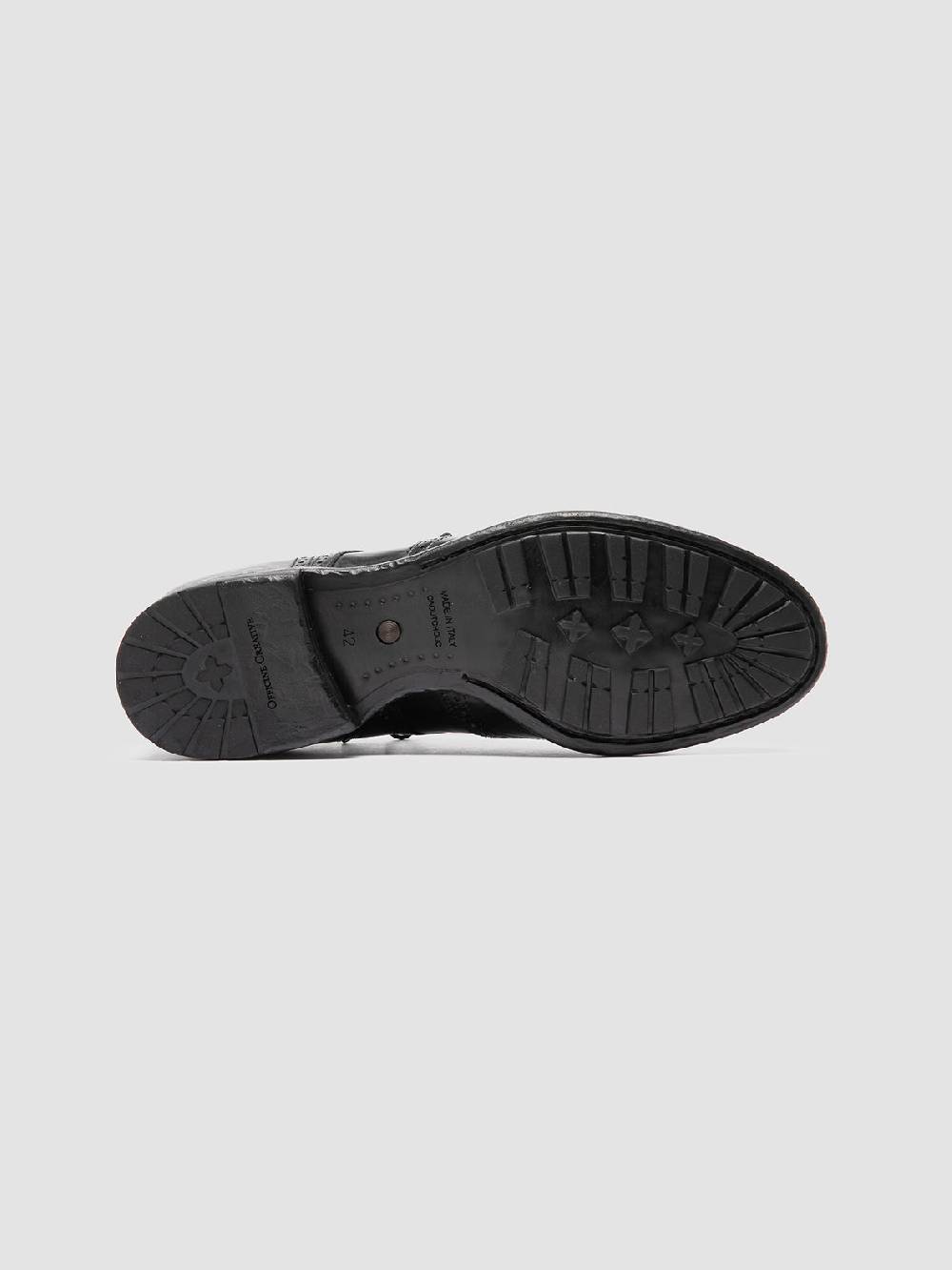 Officine Creative PRINCE 610 Stivaletti in Pelle Nera 2025