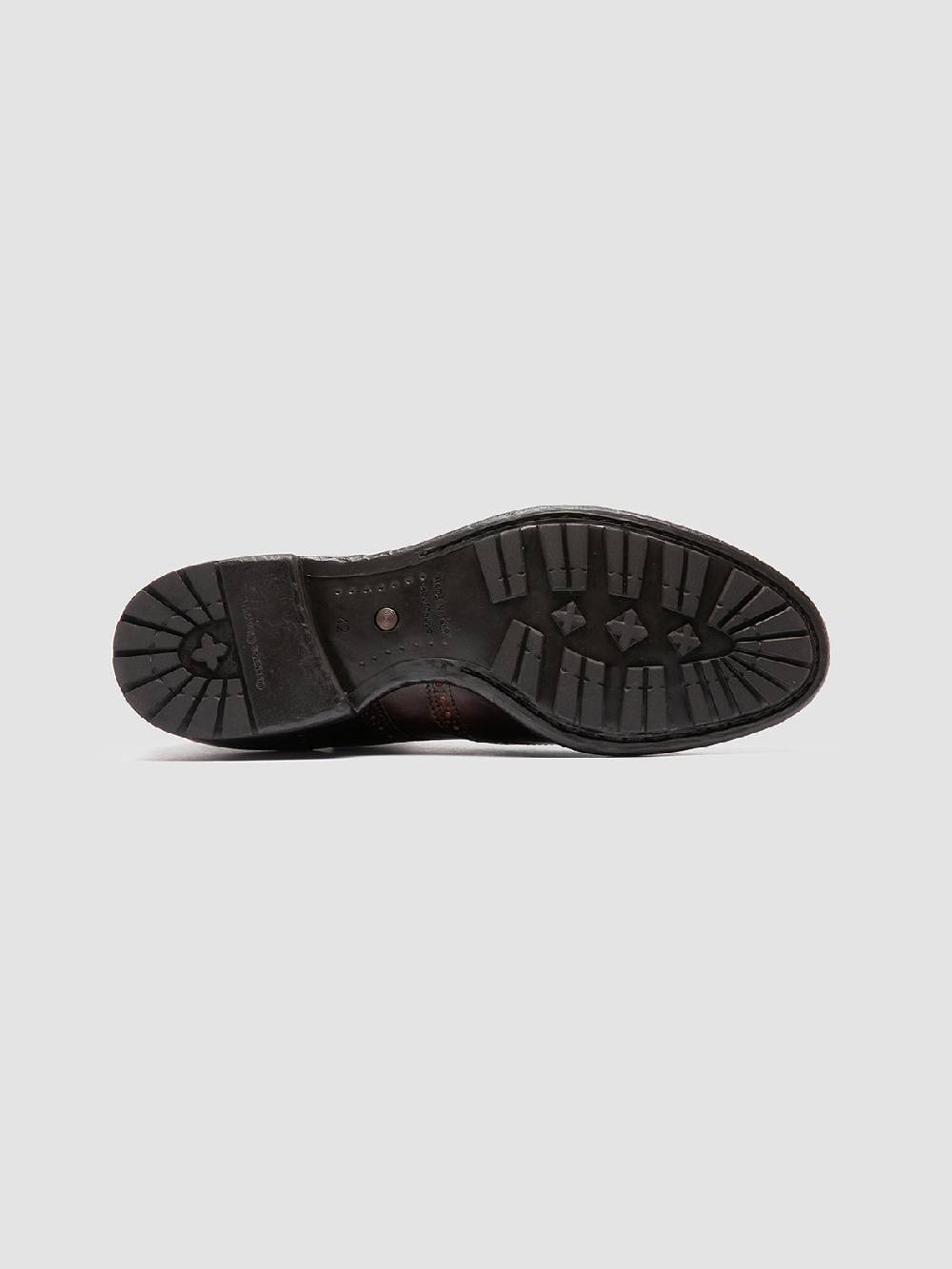 Officine Creative PRINCE 610 Stivaletti in Pelle Marrone In Linea
