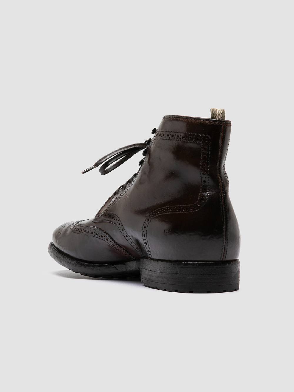 Officine Creative PRINCE 612 Stivaletti in Pelle Marrone Qualità