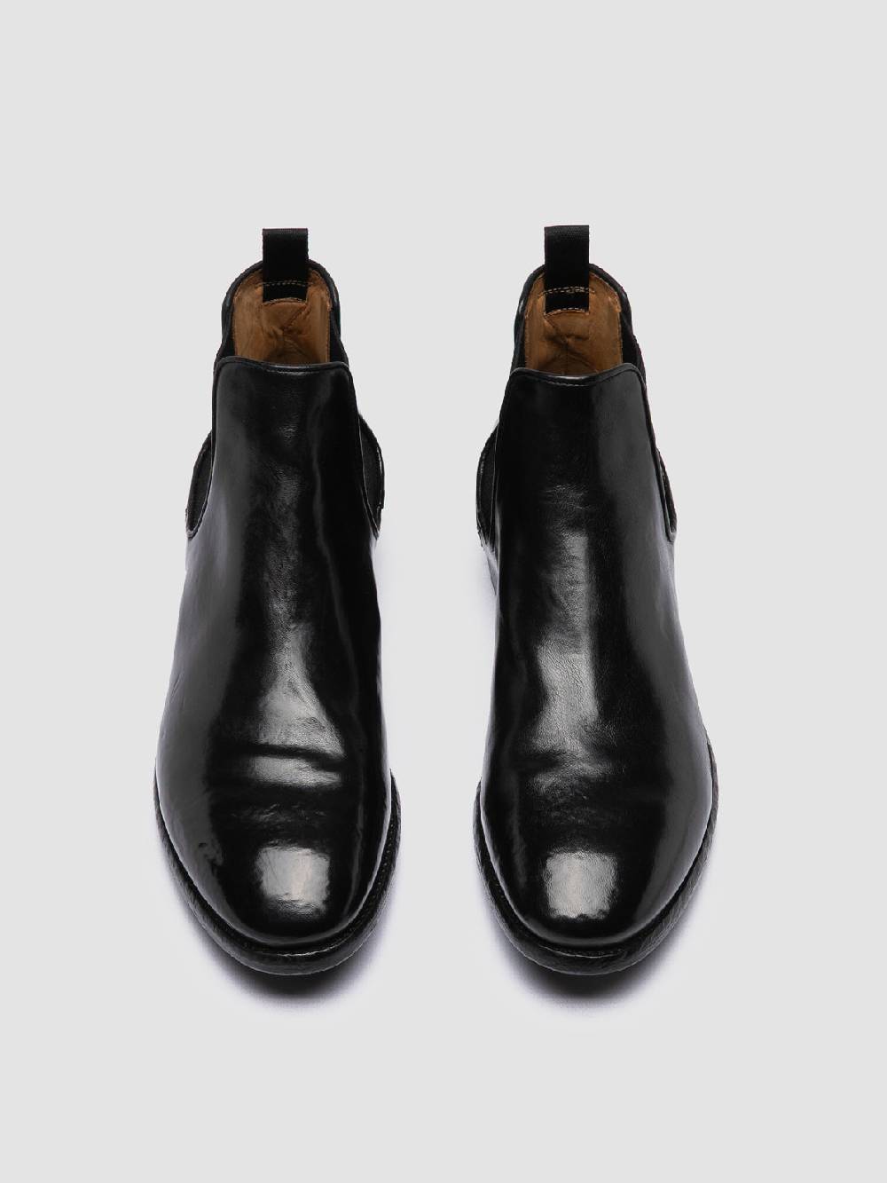 Officine Creative PRINCE 617 Stivaletti Chelsea in Pelle Nera Vendita