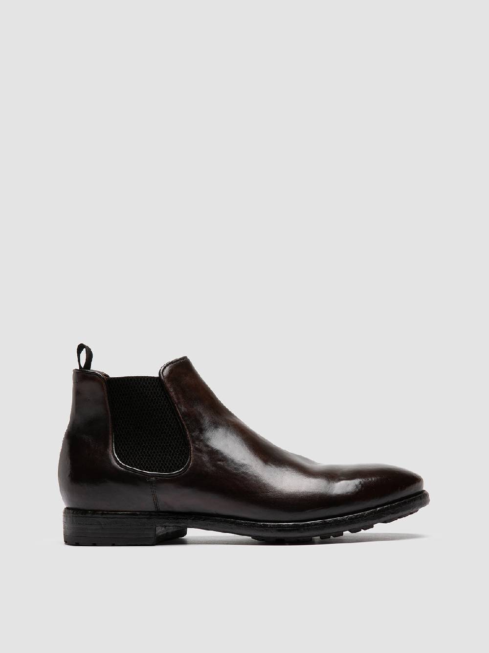 Officine Creative PRINCE 617 Stivaletti Chelsea in Pelle Marrone