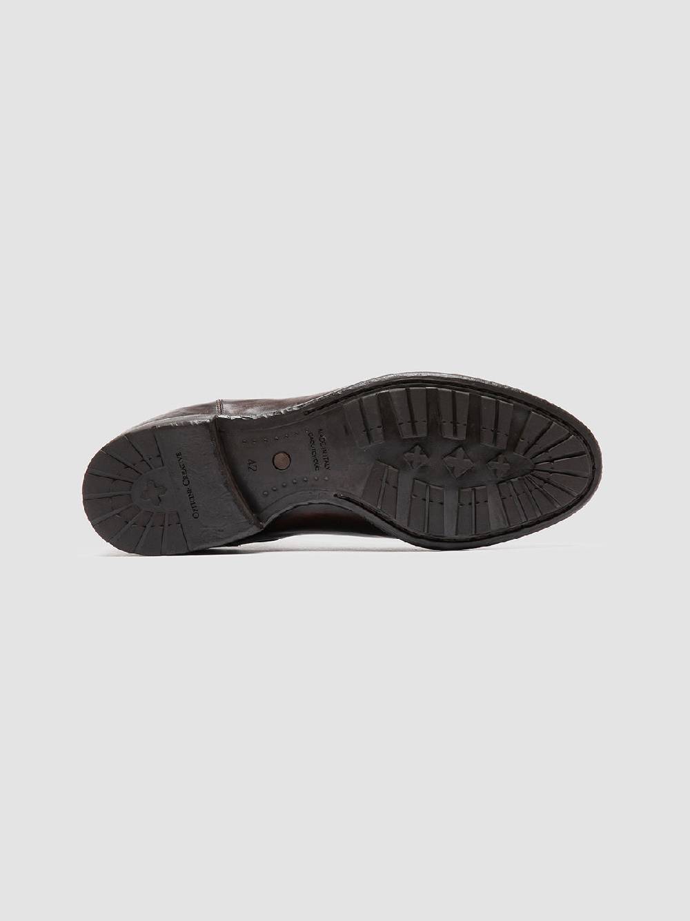 Officine Creative PRINCE 617 Stivaletti Chelsea in Pelle Marrone Promozione