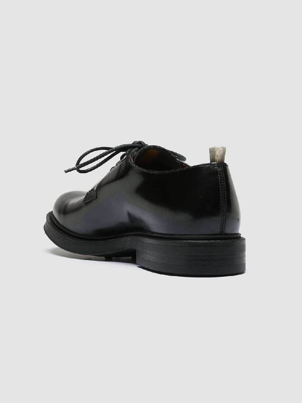 Officine Creative UNIFORM 003 Derby in Pelle Nera Soddisfazione Garantita