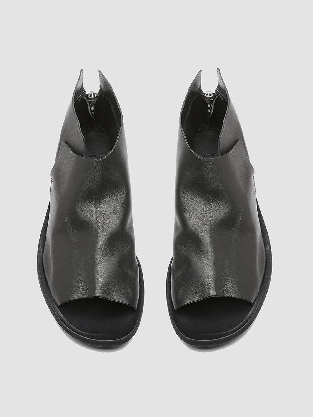 Officine Creative ITACA 005 Sandali in Pelle Nera Qualità Garantita