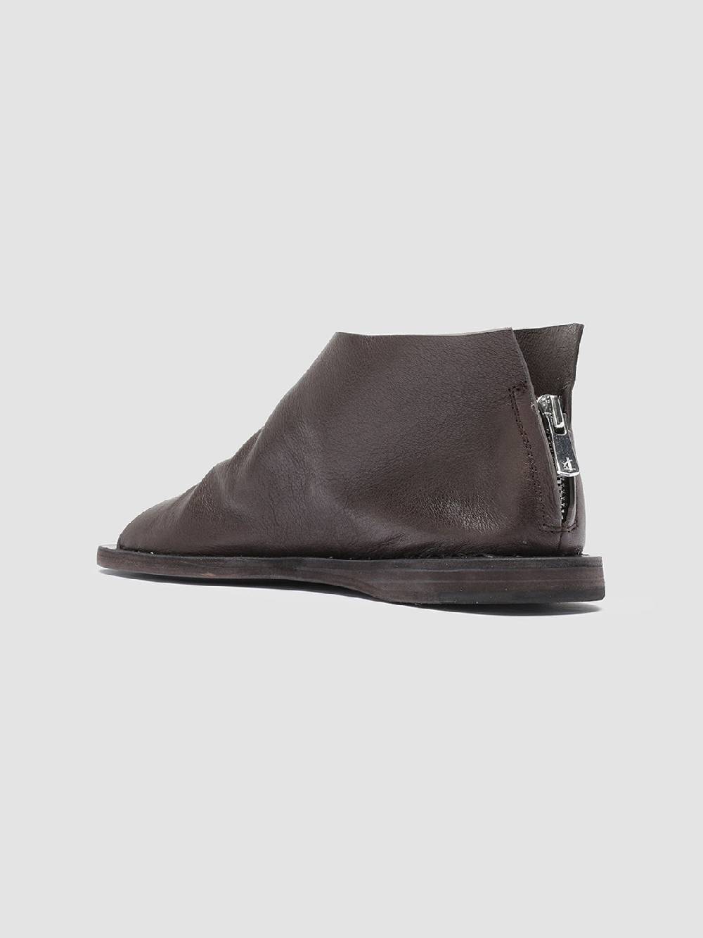 Officine Creative ITACA 032 Sandali in Pelle Marrone Sottocosto