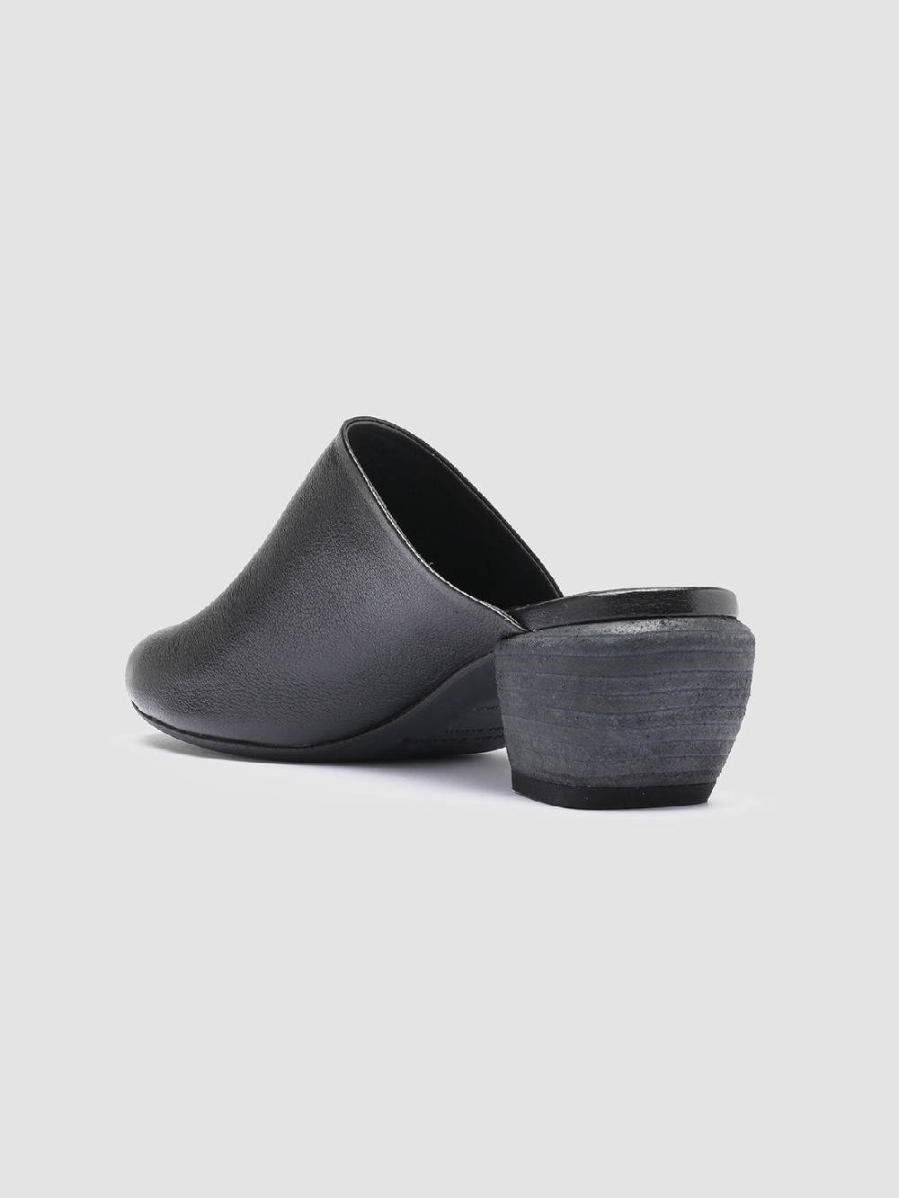 Officine Creative HELYETTE 016 Sabot in Pelle Nera Novità