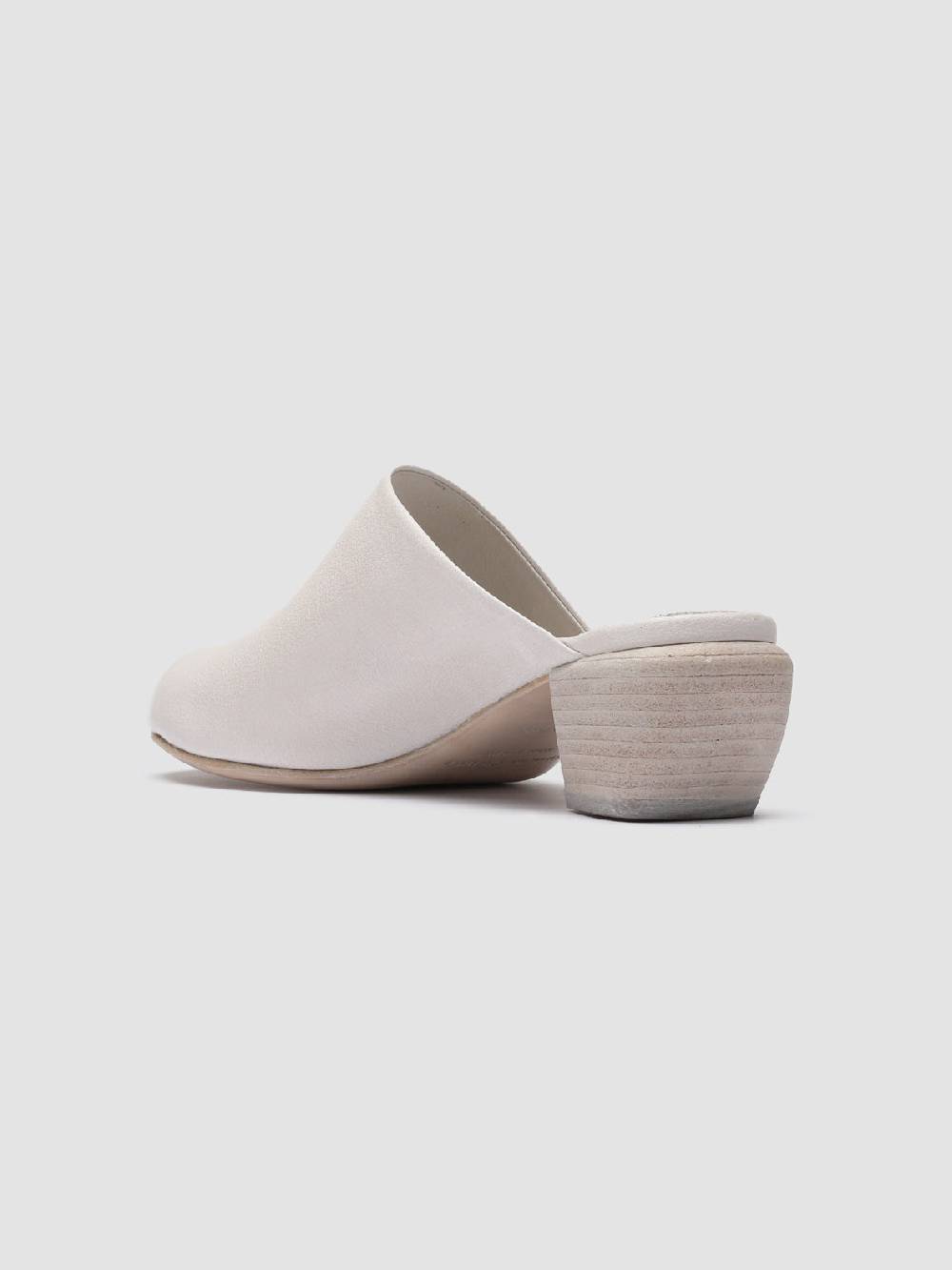 Officine Creative HELYETTE 016 Sabot in Pelle Bianca Sconto
