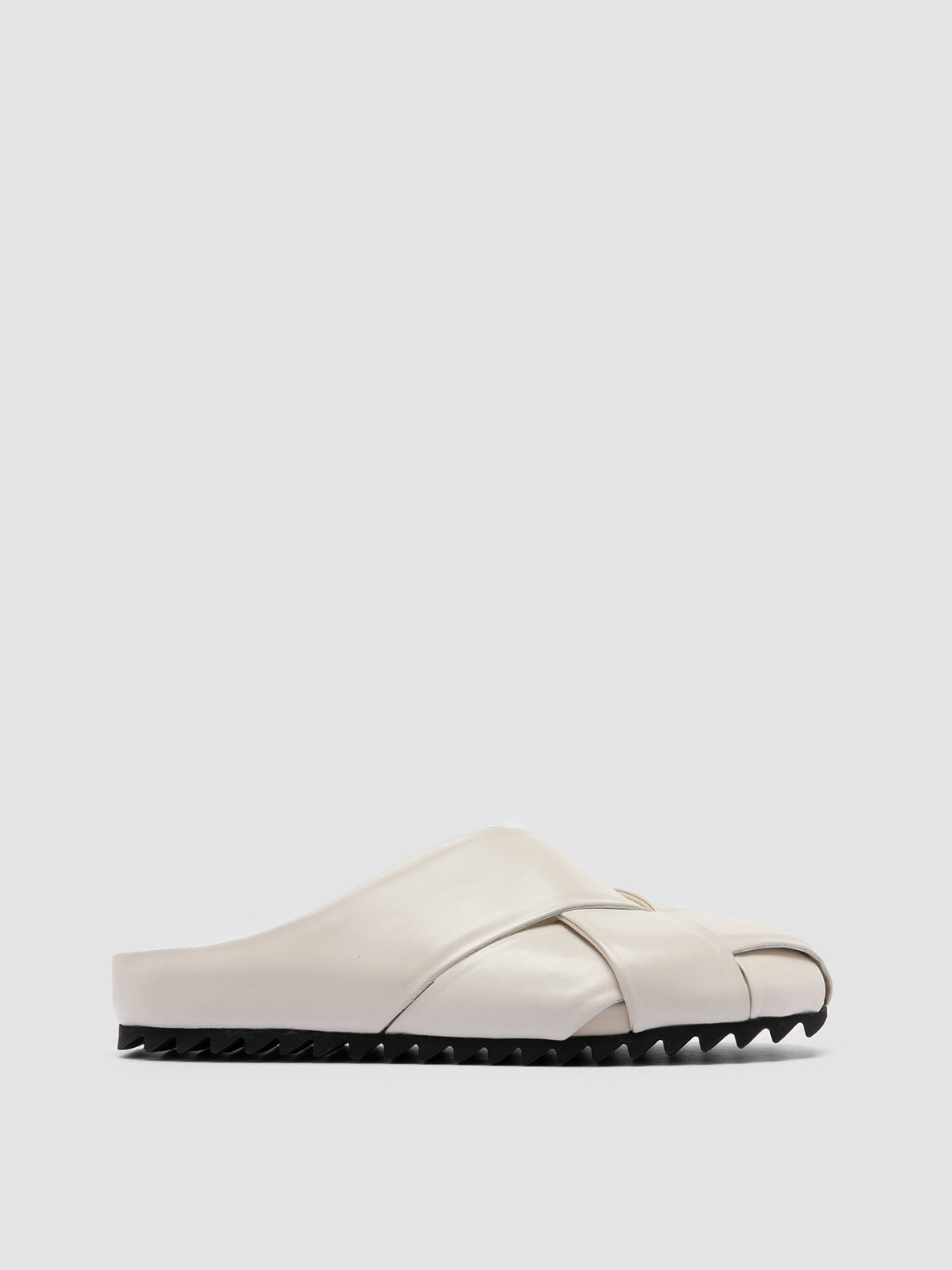 Officine Creative PELAGIE 018 Sandali Sabot in Pelle Bianca
