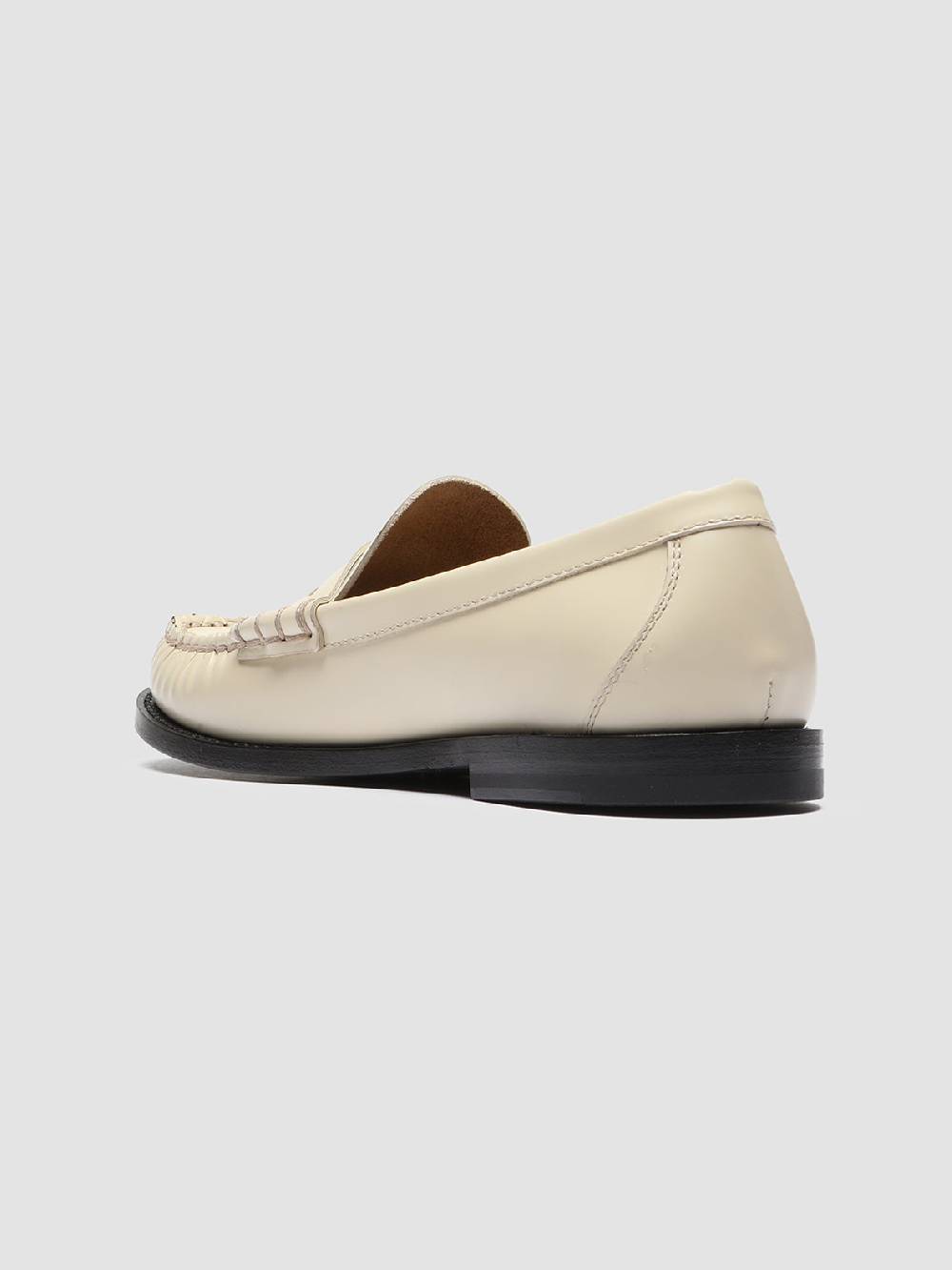 Officine Creative ZIVAGO 103 Ivory Leather Penny Loafers Hotsell