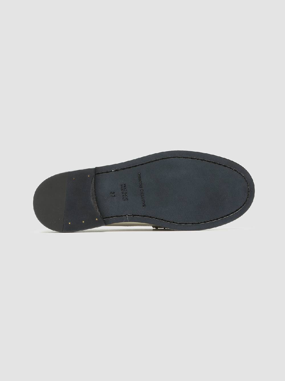 Officine Creative ZIVAGO 103 Ivory Leather Penny Loafers Hotsell