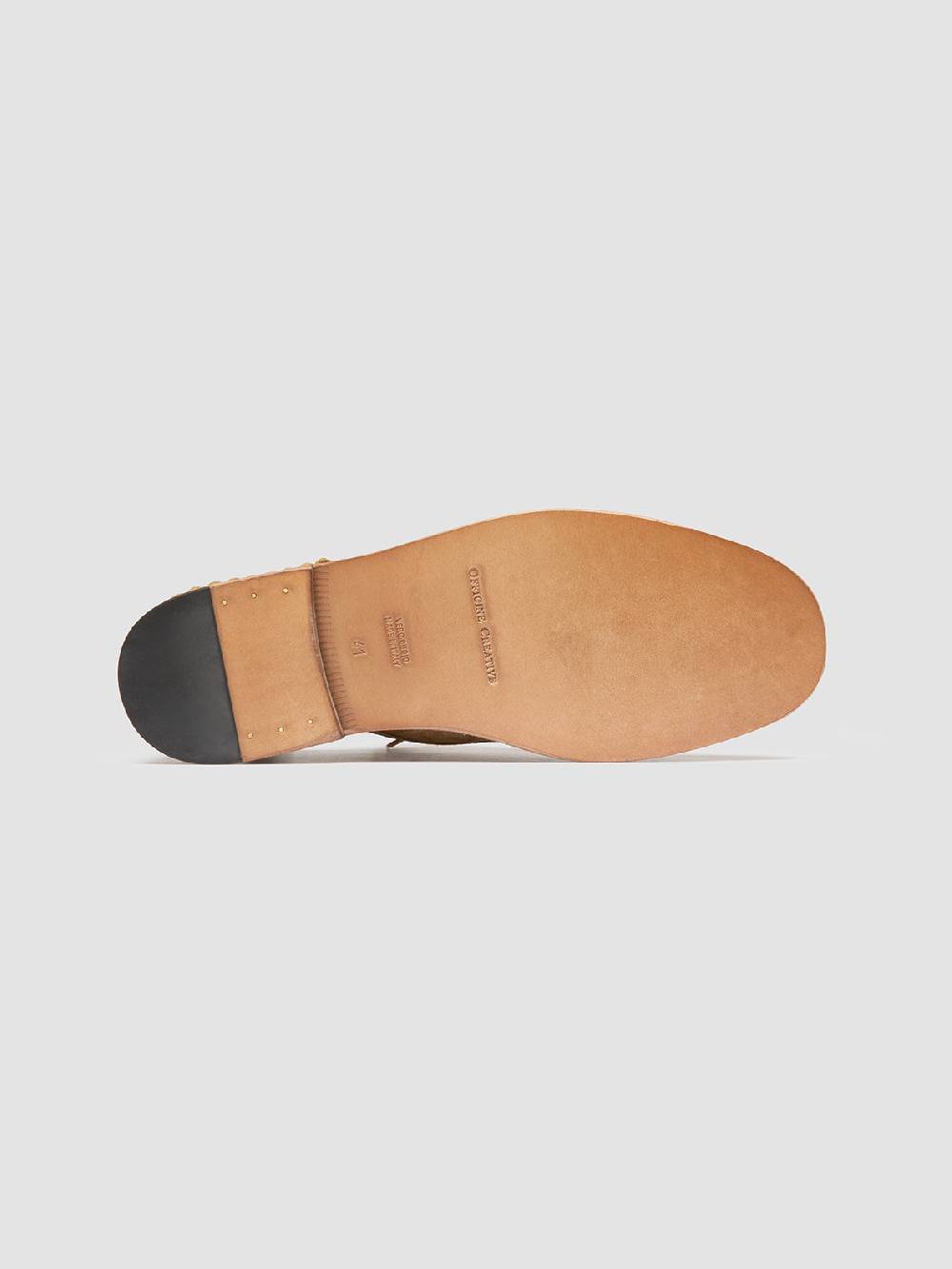 Officine Creative MILES 001 Brown suede derby shoes Moda