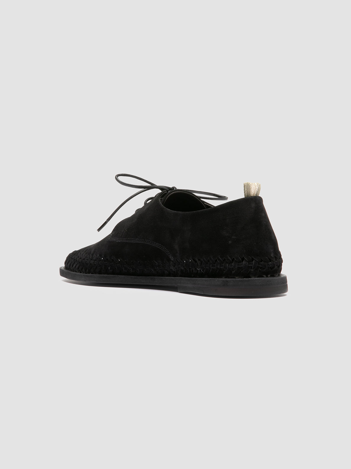 Officine Creative MILES 001 Black Suede derby shoes 2025