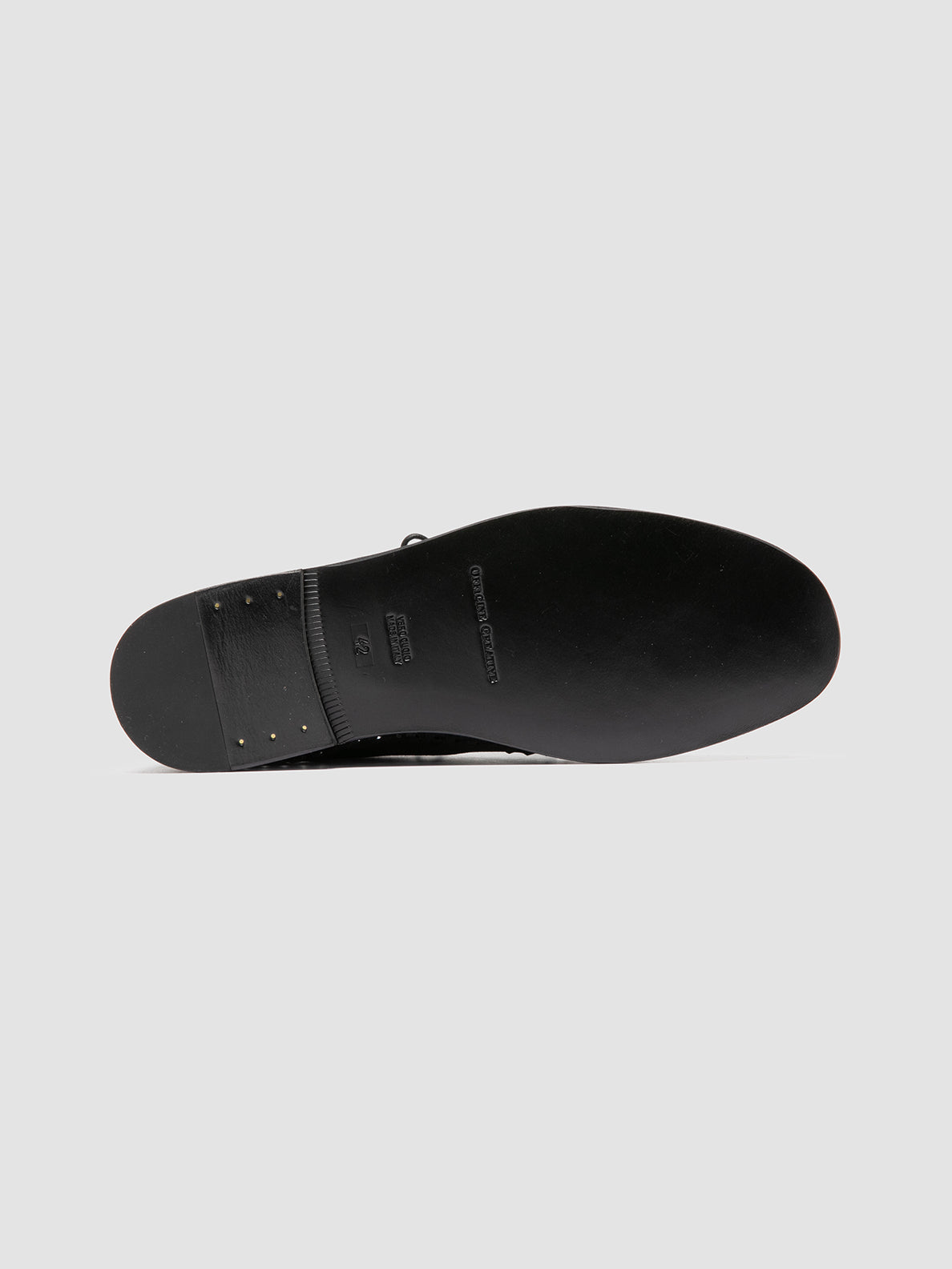 Officine Creative MILES 001 Black Suede derby shoes 2025