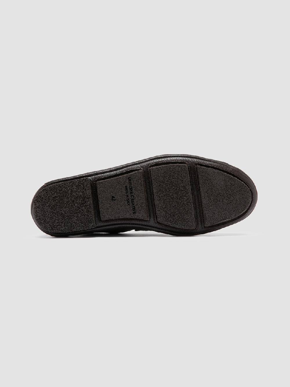 Officine Creative C-SIDE 001 Mocassini in Pelle Scamosciata Grigia 2025