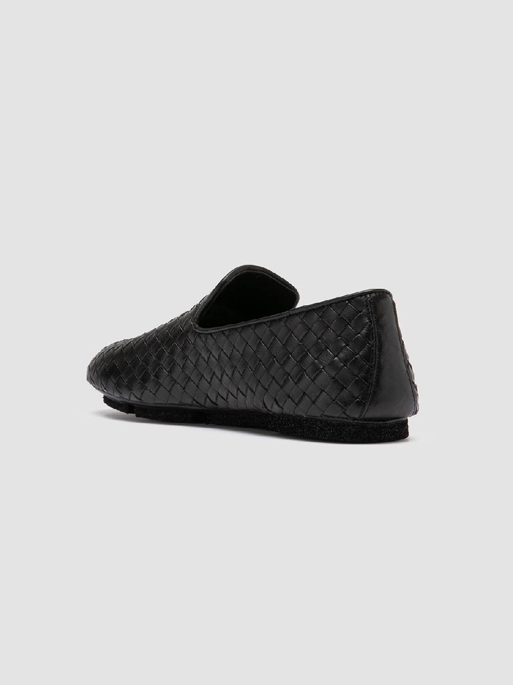 Officine Creative C-SIDE 002 Mocassini in Pelle Nera Nuovo